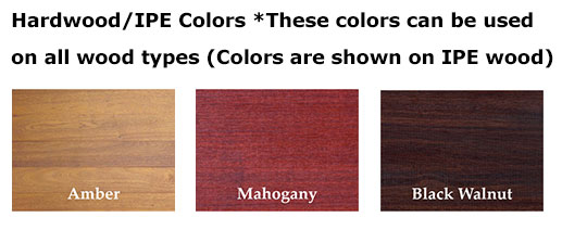 Hardwood And Ipe Stain Armstrong Clark Wood Amrstrong Clark Hardwood Colors