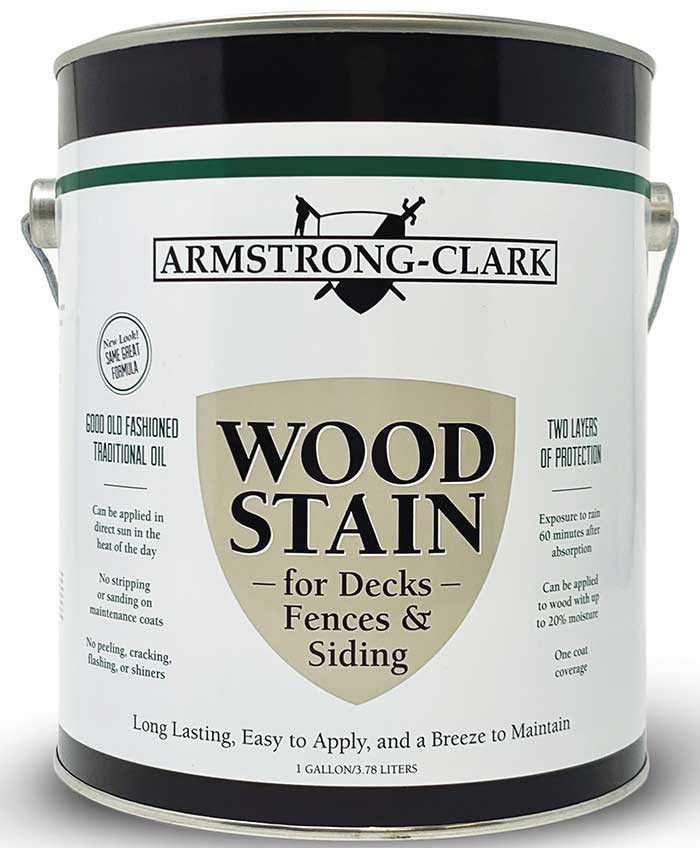 Armstrong Clark Stain 1 Gallon Exterior Wood and Deck Stain