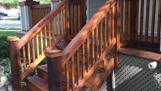 Armstrong Clark Semi-Transparent Chestnut on Deck
